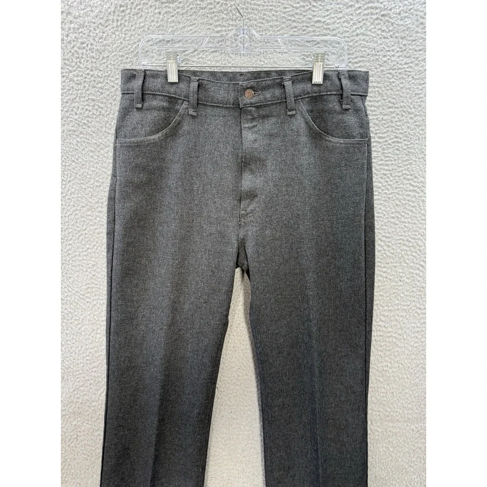 Vintage Levis Pants Mens 36x27 Gray Black Label 10517-9055 Made In USA 90s